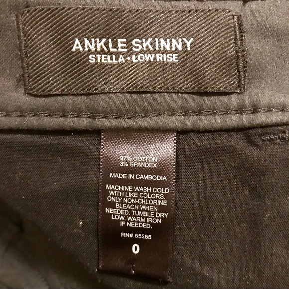 Express Low Rise Ankle Skinny Jeans - Picture 2 of 5